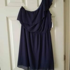 Charlotte Russe navy blue dress
